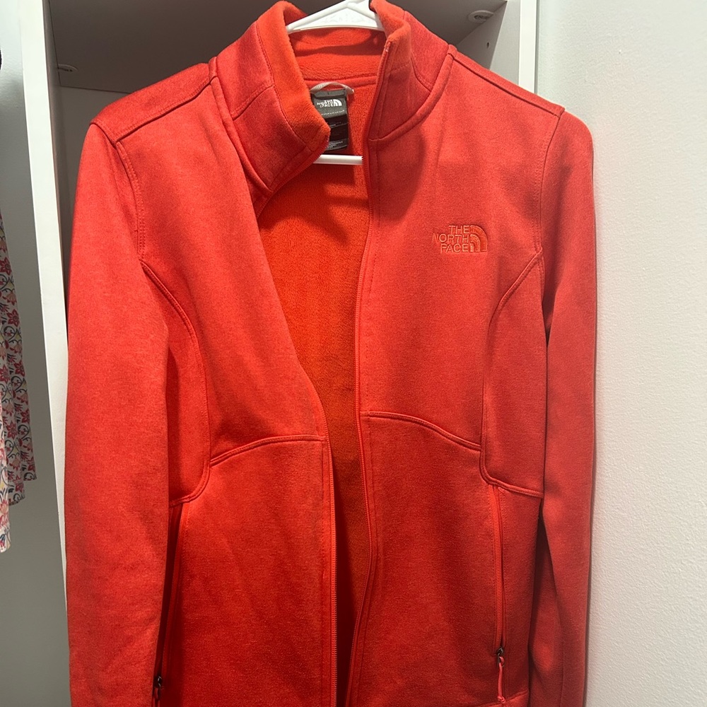North Face Women’s size medium jacket coral